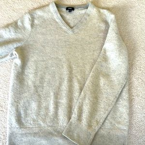 Vince women cashmere/wool v neck sweater sz M